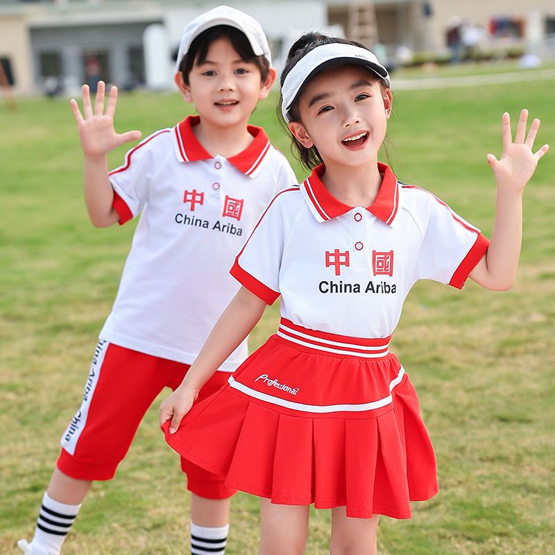 女童夏裝套裝2023夏季新款中大童小女孩休閒洋氣時髦韓版兩件套潮