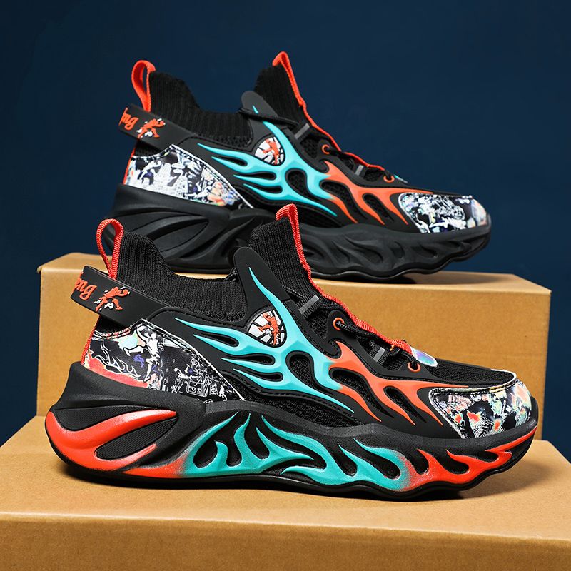 Tendenza scarpe sportive nuove per uomo autunno 2023 Scarpe versatili per ragazzi delle scuole medie leggere, resistenti e inodore_voghion.com