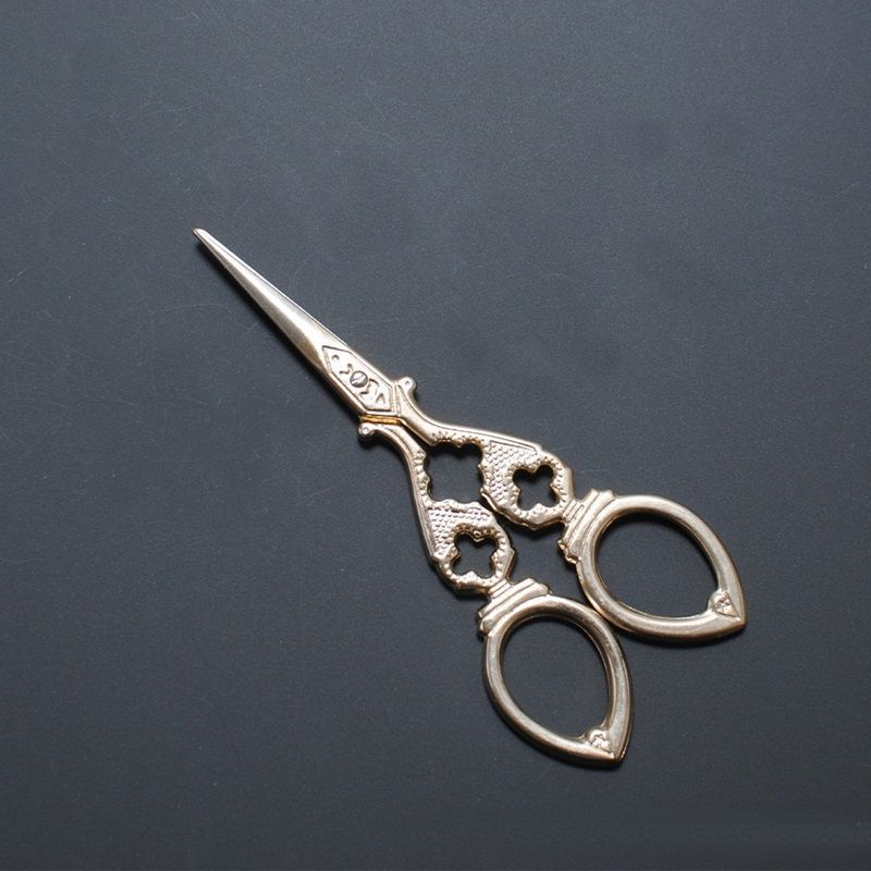 European Small For Home Use, Bags, Handcrafts, Palace Style Tea Art, Cross Scissors_voghion.com