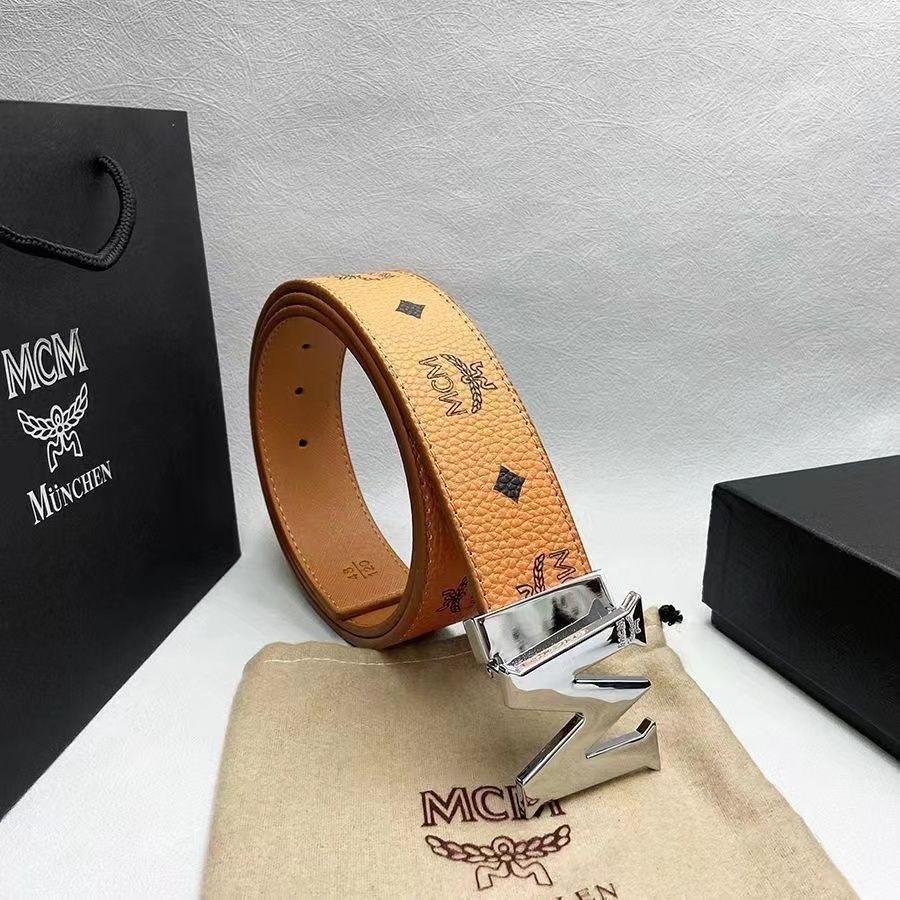 Nieuwe breedte 3,3 gladde gespriem Mode veelzijdige casual riem Jeansriem