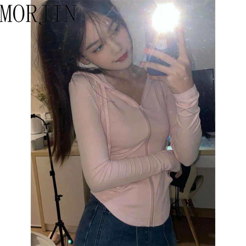 MORJIN pure desire wind sweet and spicy waist sun protection clothing women's outerwear summer Korean version slim slim short sun protection coat
