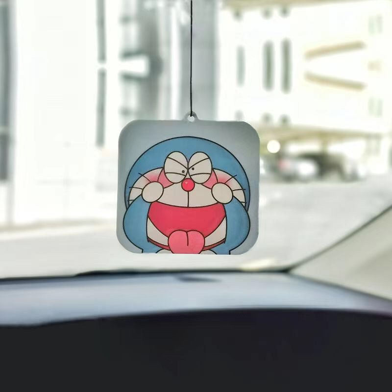 Doraemon fragrance tablets car fragrance tablets car perfume pendant for men and women long-lasting car odor removal fragrance