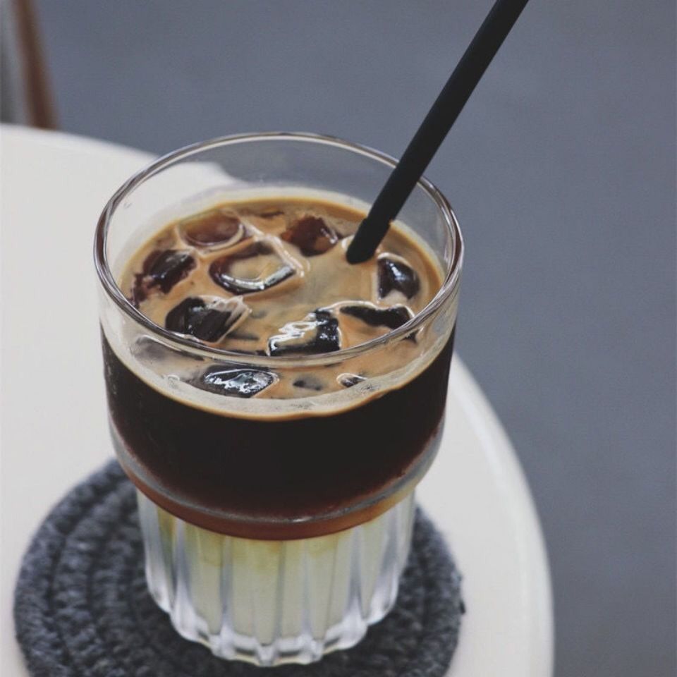 拿铁冰咖啡玻璃杯网红咖啡杯高颜值冷萃美式咖啡杯家用牛奶果汁杯