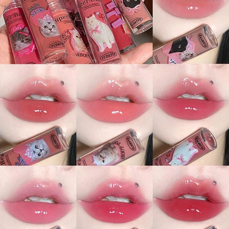新品上市FLORTTE/花洛莉亞怪美莉亞唇部精華蜜唇蜜唇油唇釉