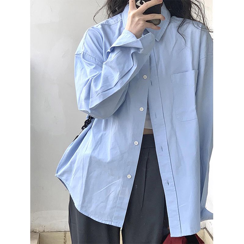 大碼胖mm防曬襯衫女夏季2023新款設計感小眾襯衣薄款開衫外套上衣