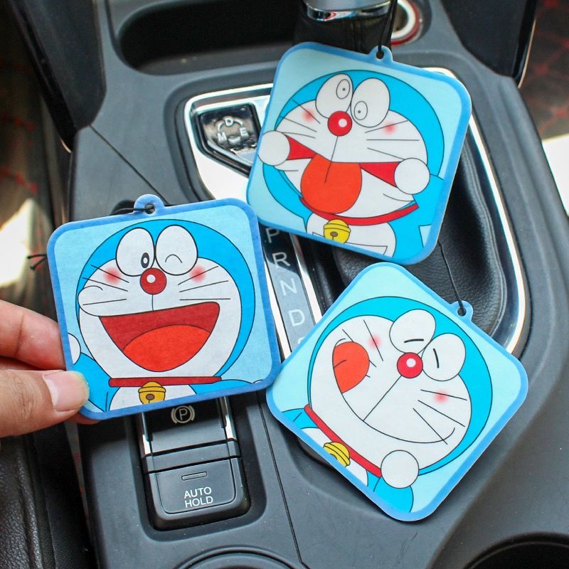 Doraemon fragrance tablets car fragrance tablets car perfume pendant for men and women long-lasting car odor removal fragrance