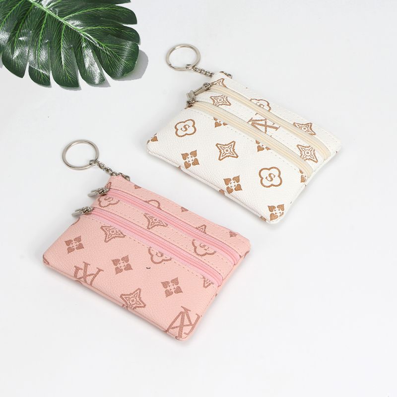 Small wallet  new mini coin purse small card holder key bag carry-on coin bag hand small bag