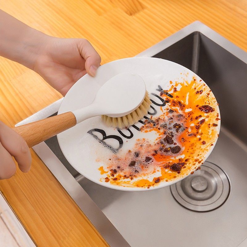 锅刷家用厨房刷锅洗碗神器洗锅不沾油刷子刷碗除垢油污长柄清洁刷
