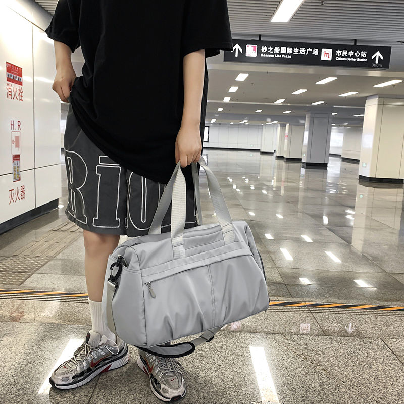 旅行包女手提行李袋運動訓練健身包瑜伽包幹濕分離男士出差斜挎包