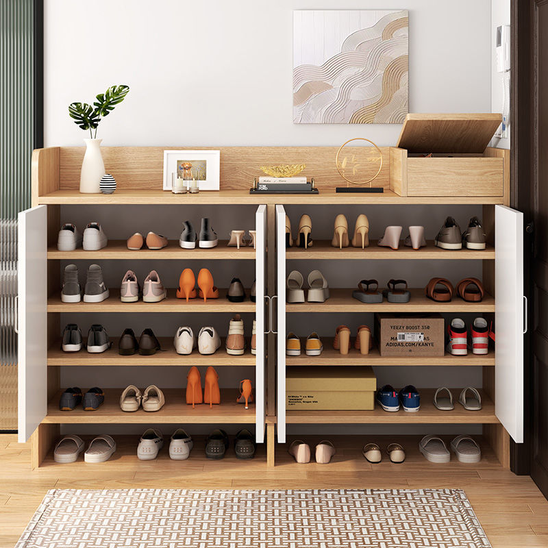 鞋柜家用门口简约现代入户客厅简易小户型大容量经济收纳储物鞋架