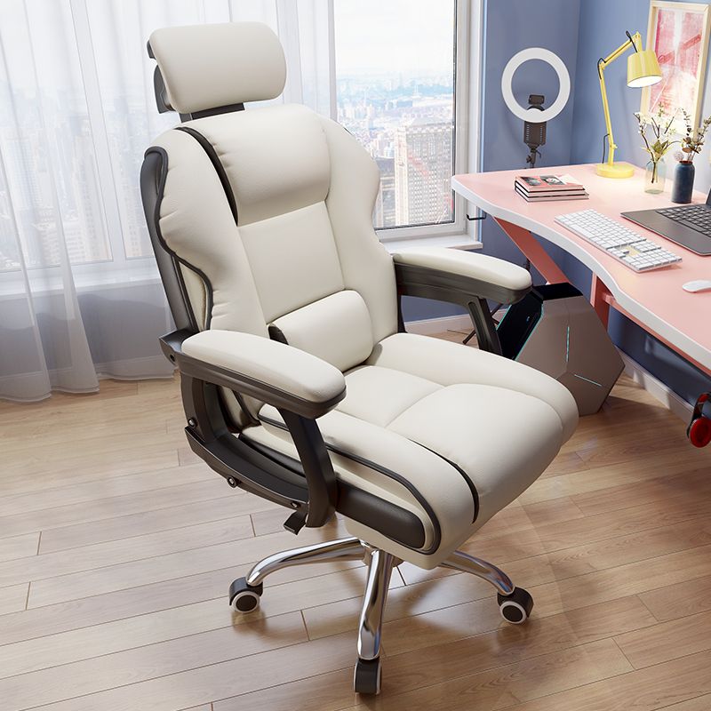 电脑椅家用舒适久坐学生电竞椅子可升降靠背椅人体工学办公椅子
