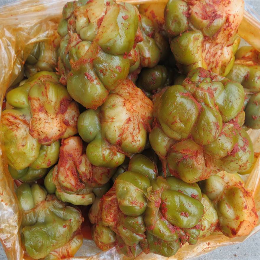 重庆涪陵特产榨菜头2斤香辣榨菜头全形菜下饭菜咸菜疙瘩菜大头菜