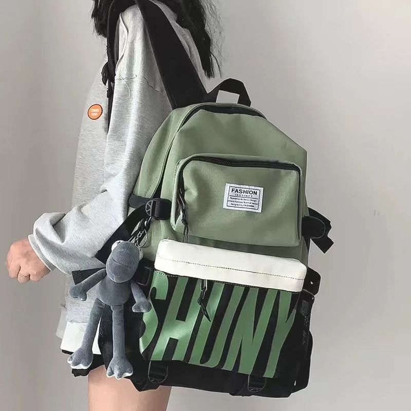書包女初中高中生大容量輕便電腦旅行背包戶外運動大學生潮牌雙肩