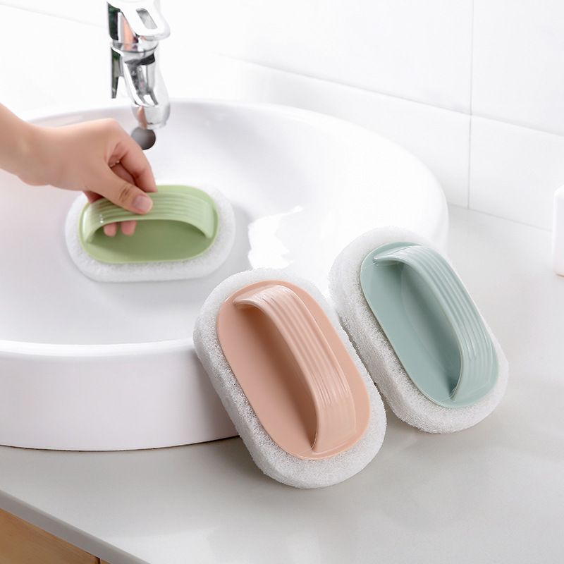 厨房浴室百洁瓷砖清洁刷玻璃洗手池去污厨房锅灶台墙面立净清洁刷