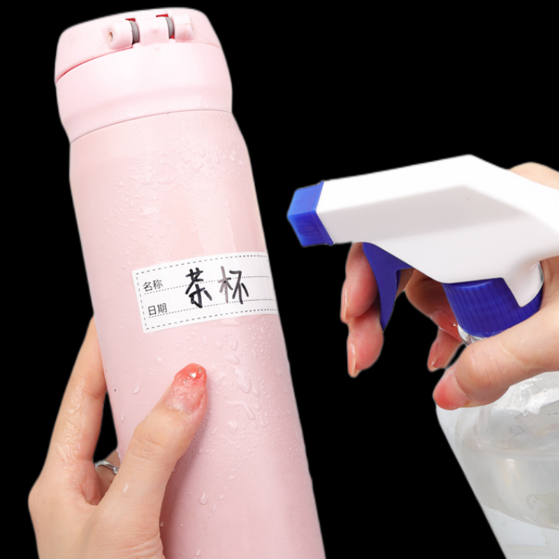 日式分类标签无痕防水贴日期时间食品冰箱保鲜盒整理防油不干胶