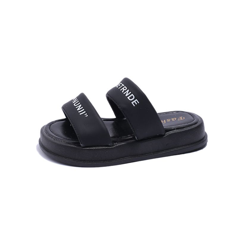 2023 Summer New Children's Slippers, Tiger Squad Leader Korean Style Shoes For Boys And Girls, Student Slide Sandals_voghion.com