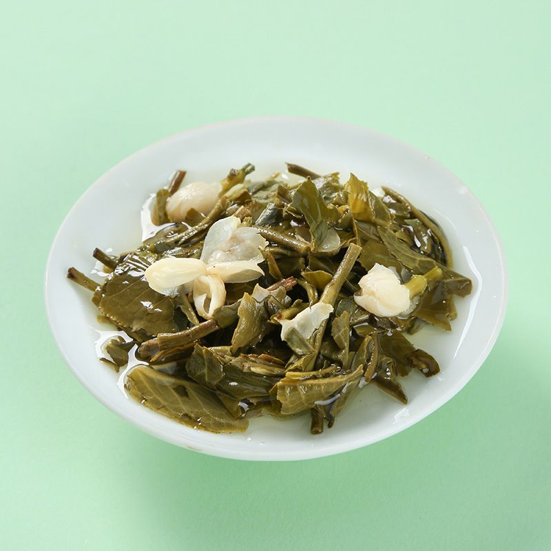 八马茶业 烘青茶茉莉花茶绿茶浓香型散装自饮罐装80g 图片 8