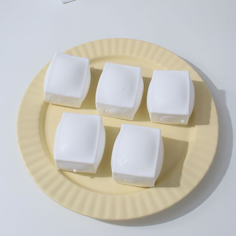 可塑性水豆腐块捏捏乐方块慢回弹解压玩具麦芽糖捏捏减压神器超大