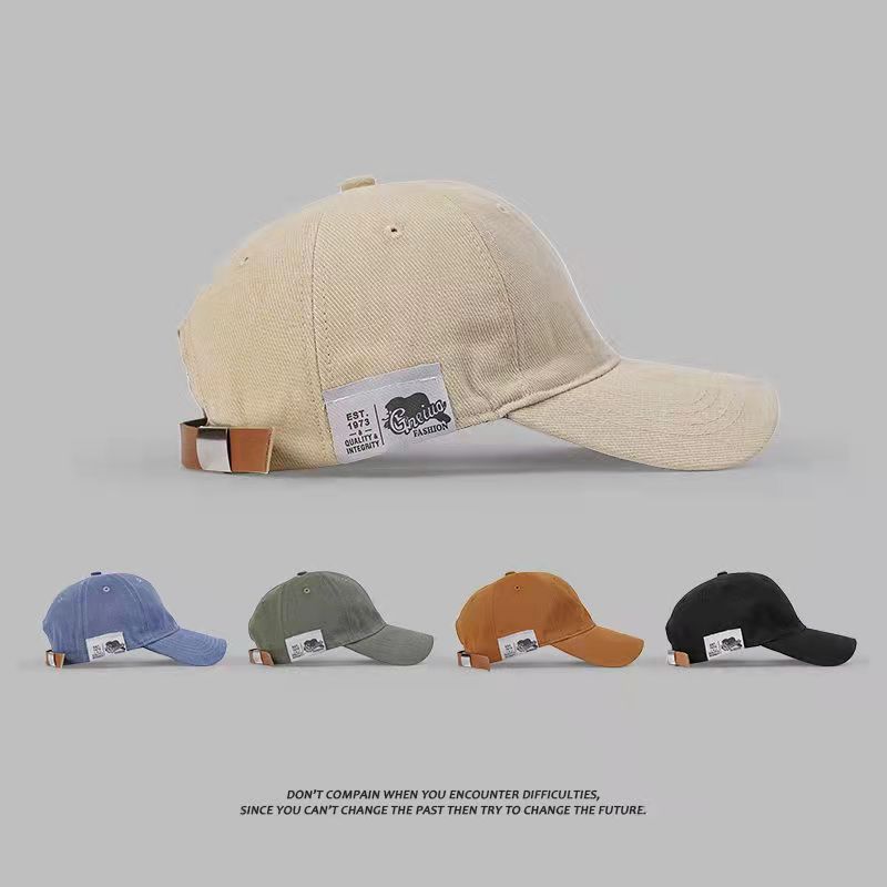 Fashionable, foreign, pure color, French style, high-end, sweet style, handsome, sunshade, sunscreen, Baseball cap_voghion.com