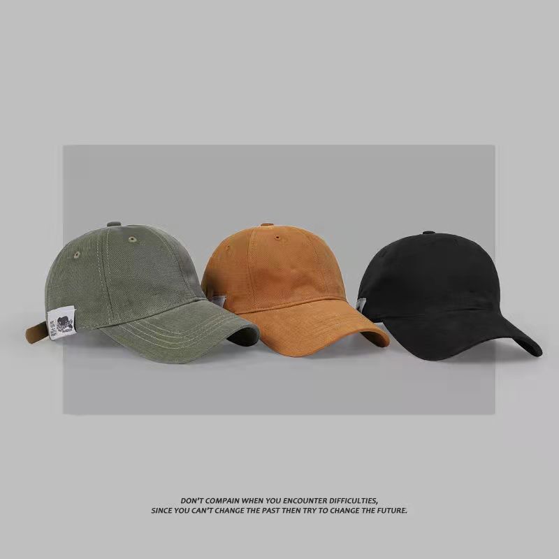Fashionable, foreign, pure color, French style, high-end, sweet style, handsome, sunshade, sunscreen, Baseball cap_voghion.com