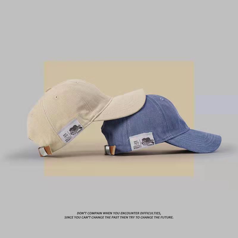 Fashionable, foreign, pure color, French style, high-end, sweet style, handsome, sunshade, sunscreen, Baseball cap_voghion.com