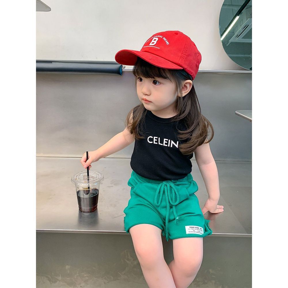 Fashionable vest children's modal t-shirt children's fashionable  new style children's Korean style summer casual top trend