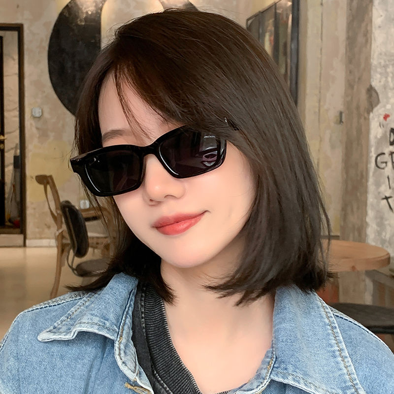 Retro European and American sunglasses for women 2023 new trendy small face small frame high-end ins anti-UV sun protection sun eyes