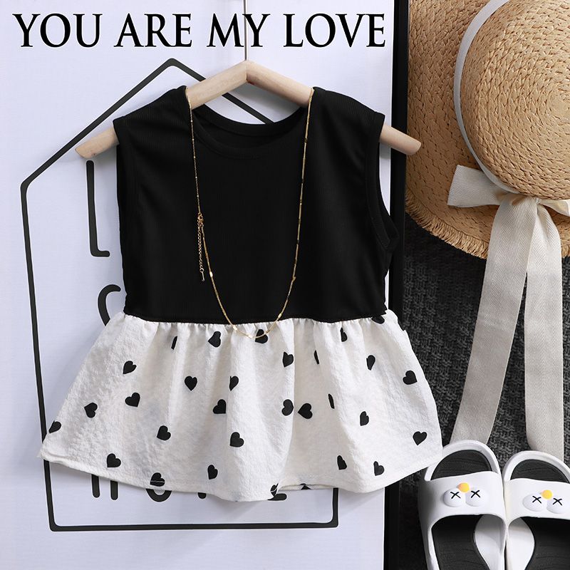 Girls Love Blossom Tops Flare Pants  Summer Hot Style Korean Style Super Fairy Style Outerwear Super Cute Two-piece Set