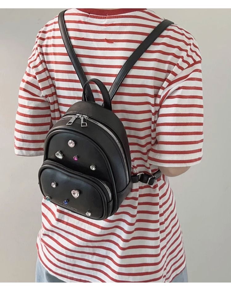 FOUR ONE niche texture backpack, women's stylish single shoulder handbag, high-end travel commuting backpack_voghion.com