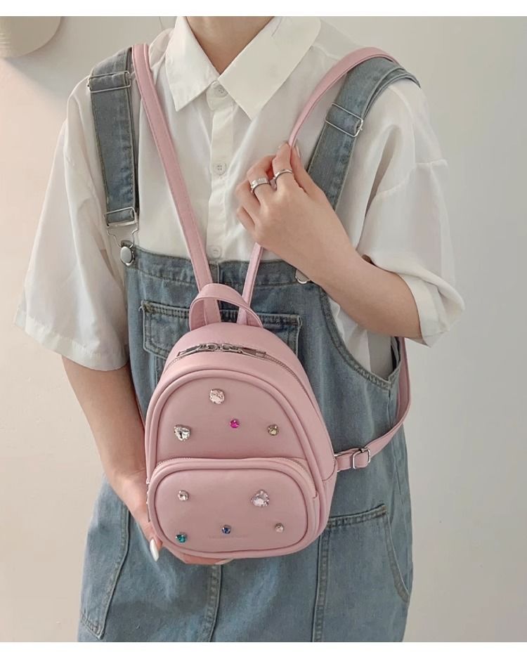 FOUR ONE niche texture backpack, women's stylish single shoulder handbag, high-end travel commuting backpack_voghion.com