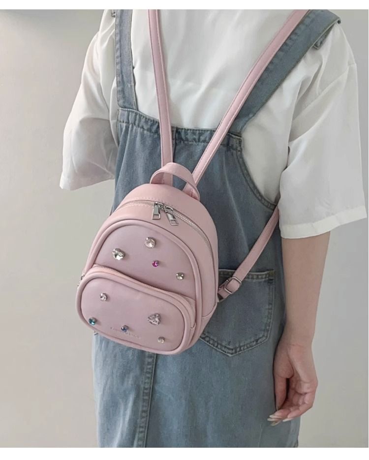 FOUR ONE niche texture backpack, women's stylish single shoulder handbag, high-end travel commuting backpack_voghion.com