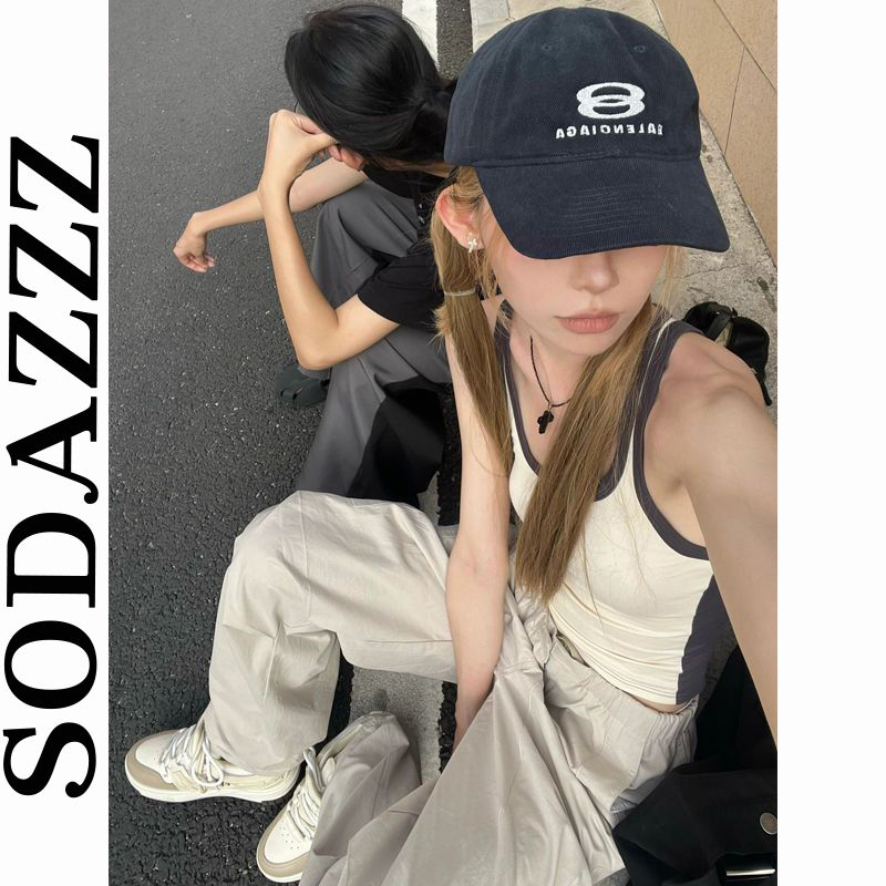 美式復古無袖吊帶背心女夏季內搭設計感小眾別致獨特短款辣妹上衣