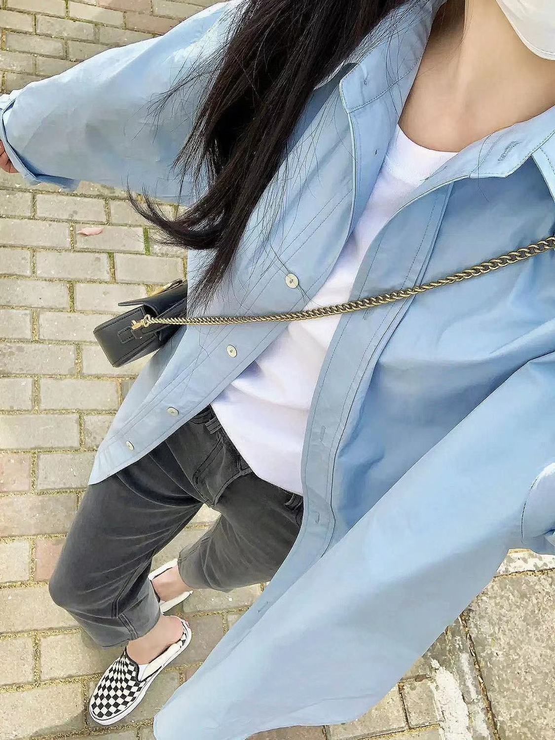 夏季薄款防曬襯衫外搭女韓系chic寬鬆顯瘦遮肉襯衣開衫百搭上衣潮