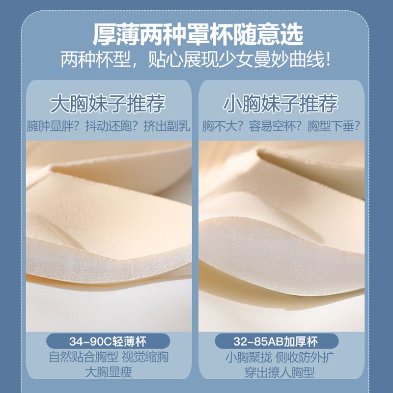 天然乳胶内衣女小胸聚拢上托防下垂提胸侧收副乳无钢圈蕾丝文胸罩 图片 6