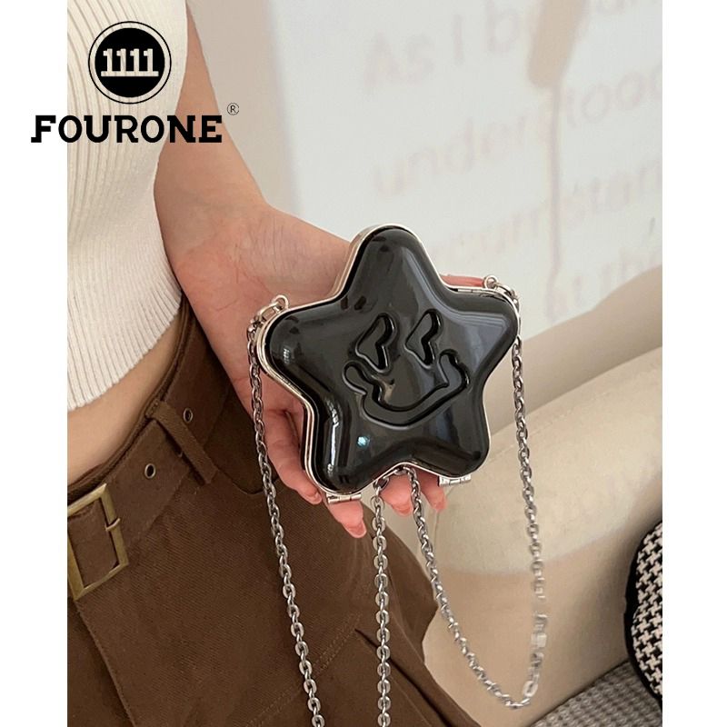 Chain bag for women 2023 new trendy summer shoulder crossbody bag versatile ins star mini bag