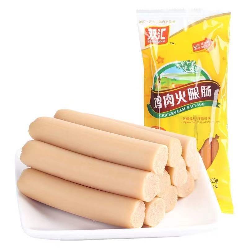 Shuanghui chicken sausage 25g each ready-to-eat sausage chicken ham sausage whole box instant noodle partner wholesale authentic