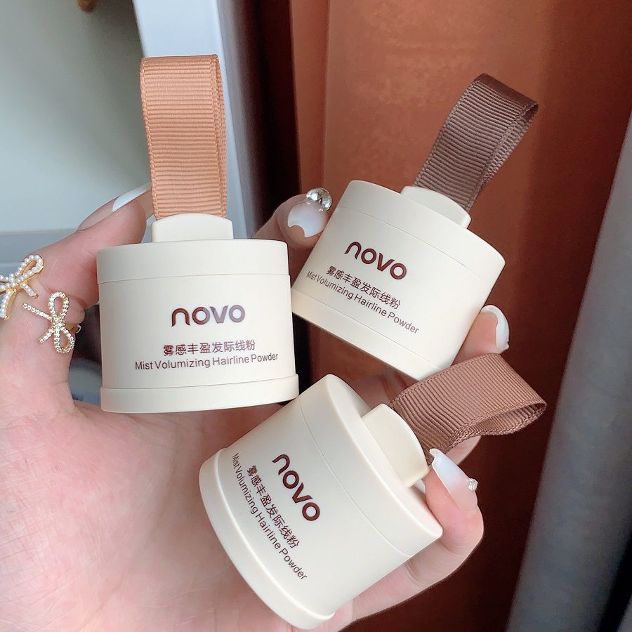 NOVO髮際線填充粉不傷頭皮發縫消失神器防水防汗不掉色修容陰影女