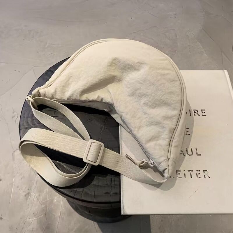 Fitting room same style women's crossbody bag student new shoulder bag pleated dumpling bag women's shoulder bag versatile small cloth bag