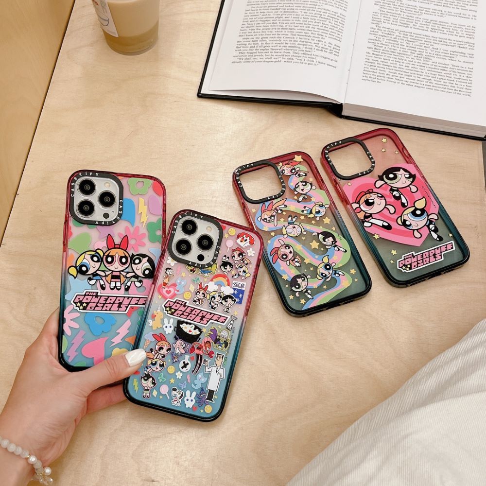 Hot Casetify Case Marshmallow The Powerpuff Girls For iPhone 15 16