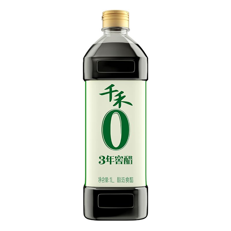 千禾醋3年窖醋1L酿造食醋蘸料凉拌饺子佐餐调味官方旗舰店