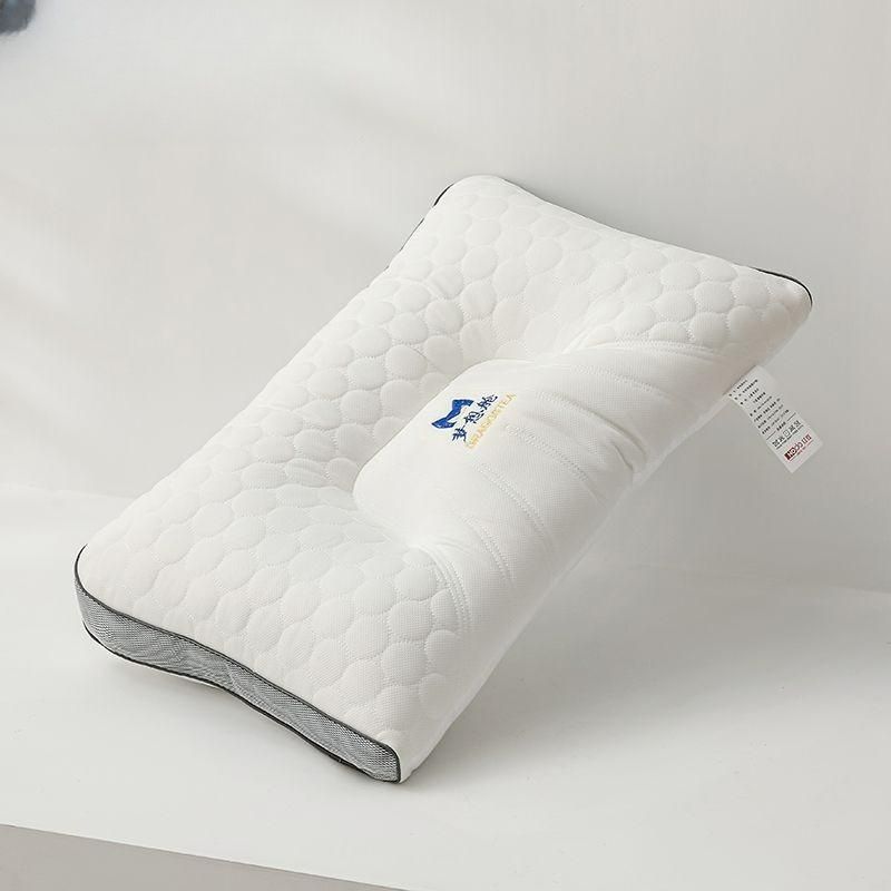 太空舱乳胶枕头枕芯宿舍家用单人双人护颈椎助睡眠枕可机洗一对枕
