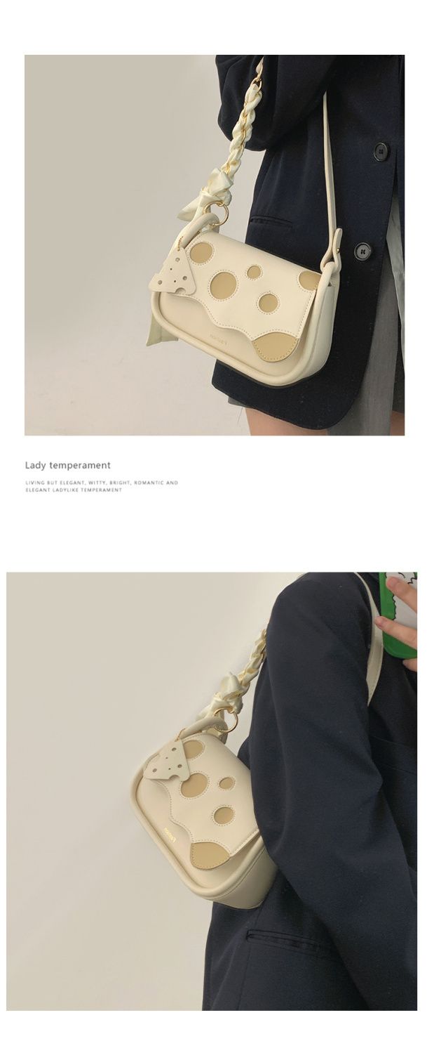 FOUR ONE Xia Xiaozhon Ins da donna, versatile formaggio sotto le ascelle, piccolo quadrato Ba Hih, tracolla monospalla di qualità_voghion.com