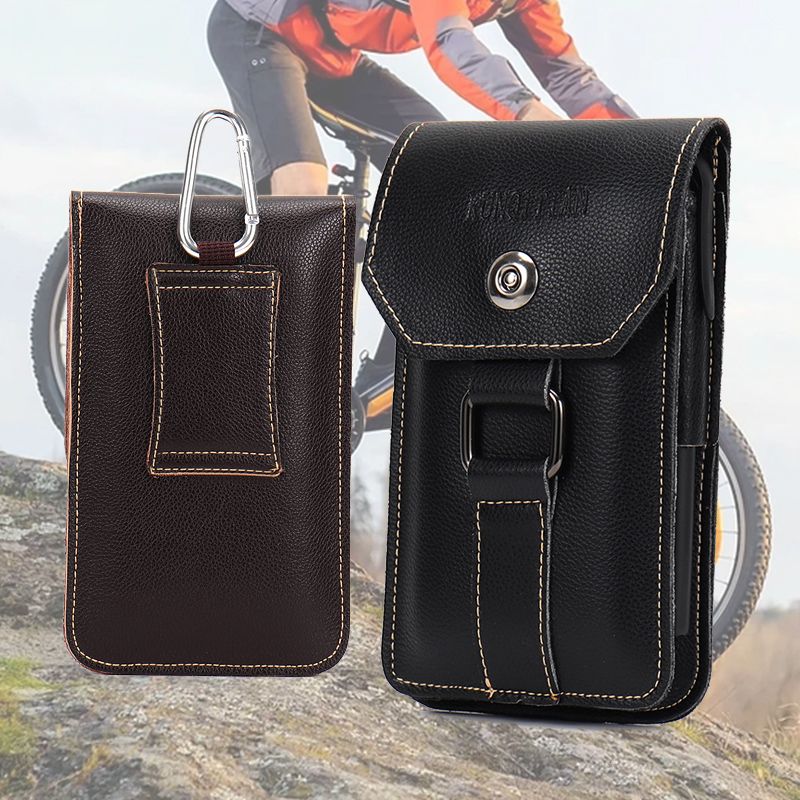 New style waist bag for men, ultra-thin belt mobile phone bag, outdoor multi-functional leisure waterproof and dustproof belt mobile phone case