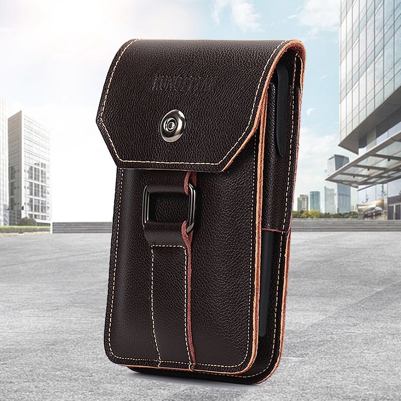 New style waist bag for men, ultra-thin belt mobile phone bag, outdoor multi-functional leisure waterproof and dustproof belt mobile phone case