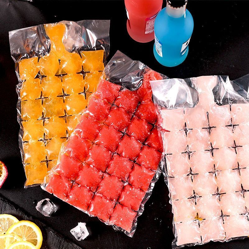 Disposable ice bag self-sealing ice tray bag household frozen ice cube ice mold ice box frozen ice cube mold small cube