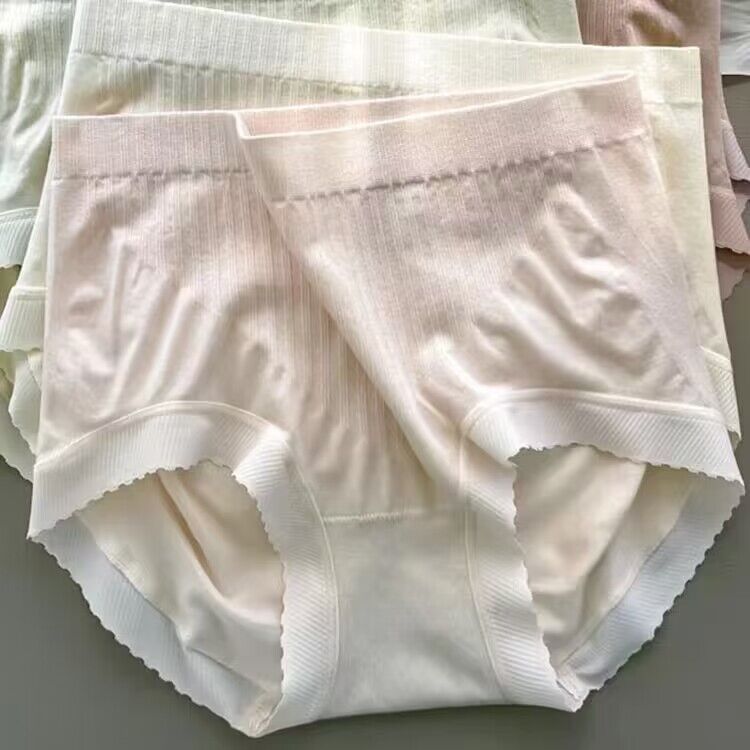 6條裝 莫代爾內褲女純棉抗菌中腰無痕舒適包臀夏季少女學生三角褲