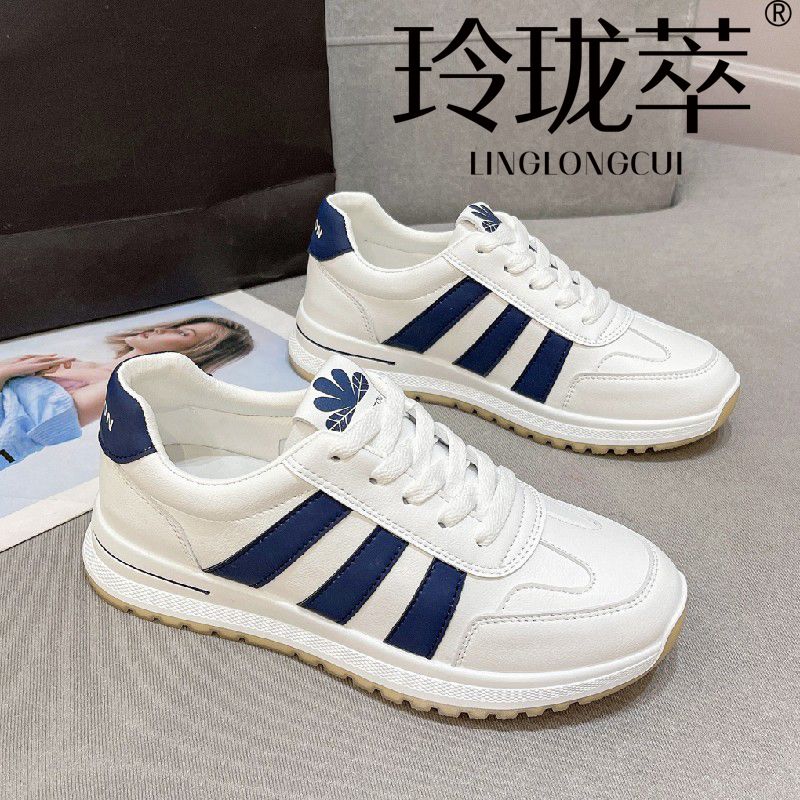 阿甘鞋女2023新款超輕跑步鞋韓版百搭平底防滑輕便潮流運動鞋休閒