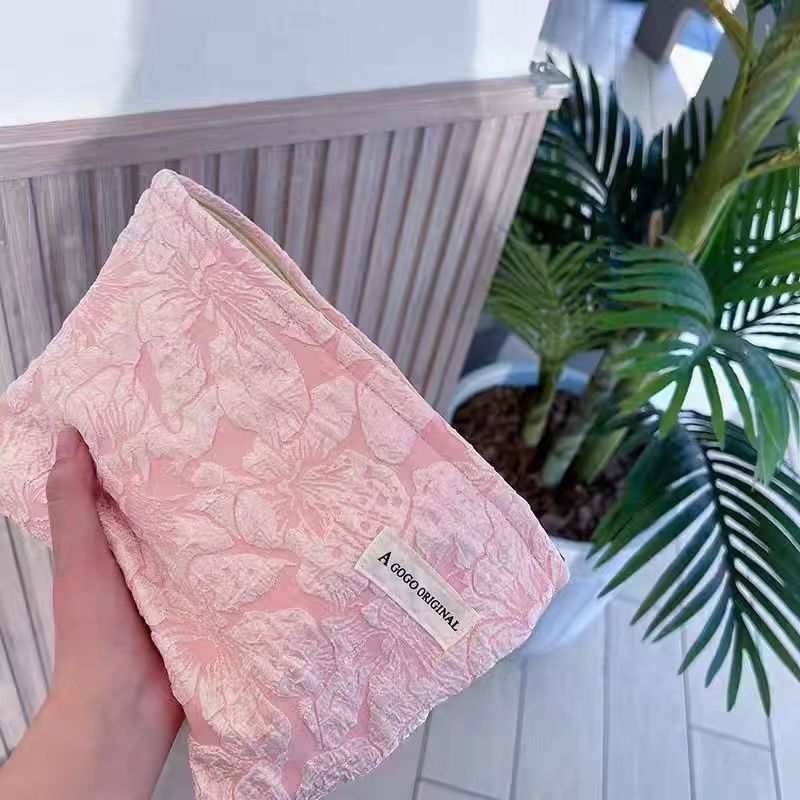 Women's new bag  hot model large capacity high-end cosmetic bag ins high-looking student simple storage bag