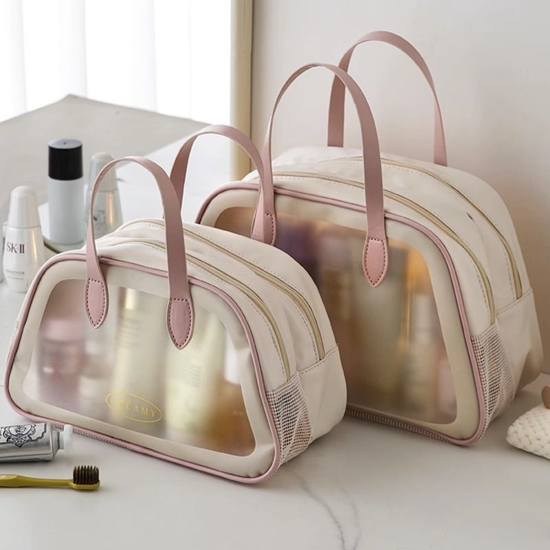 Cosmetic bag dry and wet separation toiletry bag women's portable large capacity travel storage bag storage bag shower waterproof