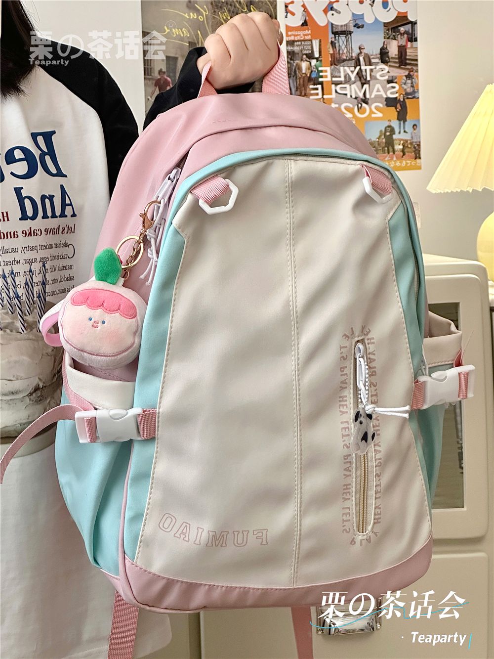 書包女日系初中生高中學生百搭大容量雙肩包ins可愛軟妹少女背包